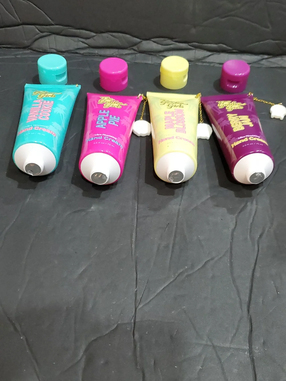The Golden Girls ultra nourishing hand cream set with face charm 4pack brand new